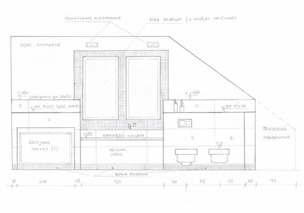 aranżacja projektu łazienki